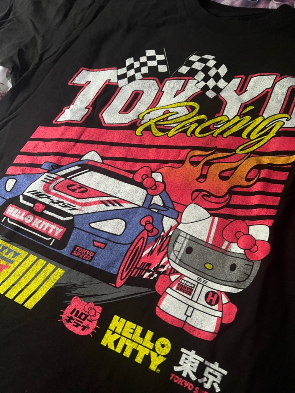 Hello Kitty Tokyo Racing TShirt Size S - Picture 3 of 6